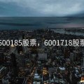 600185股票，6001718股票