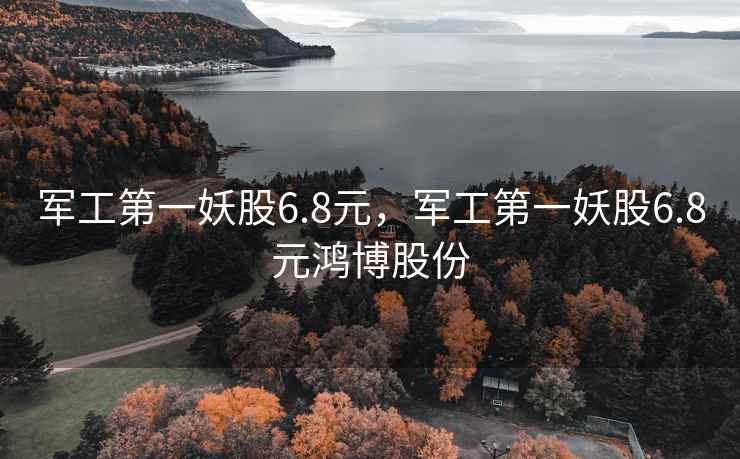 军工第一妖股6.8元，军工第一妖股6.8元鸿博股份