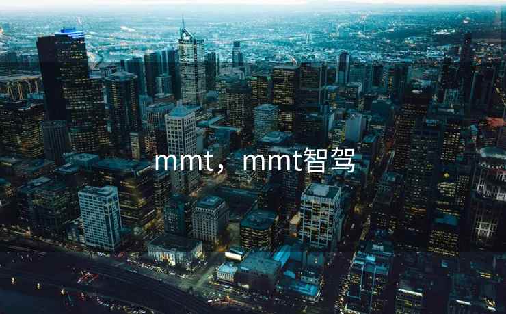 mmt，mmt智驾