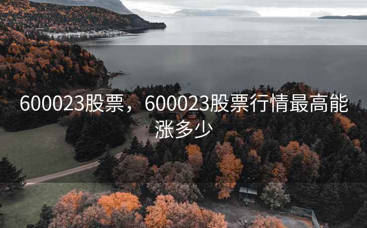 600023股票，600023股票行情最高能涨多少