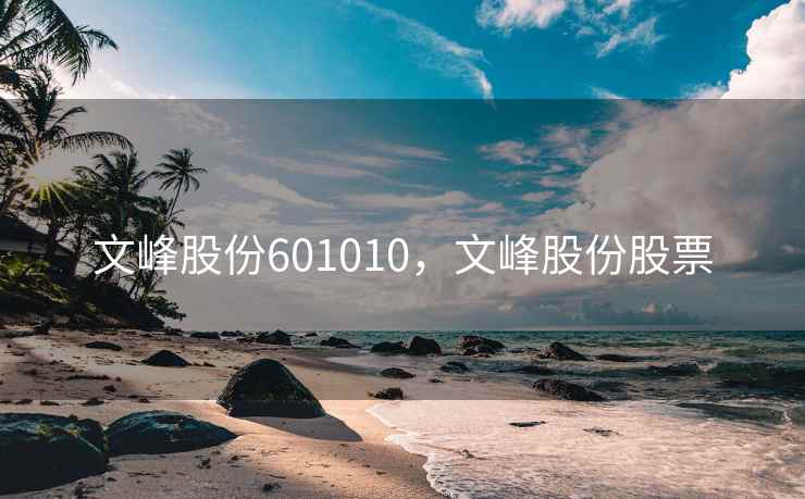文峰股份601010，文峰股份股票