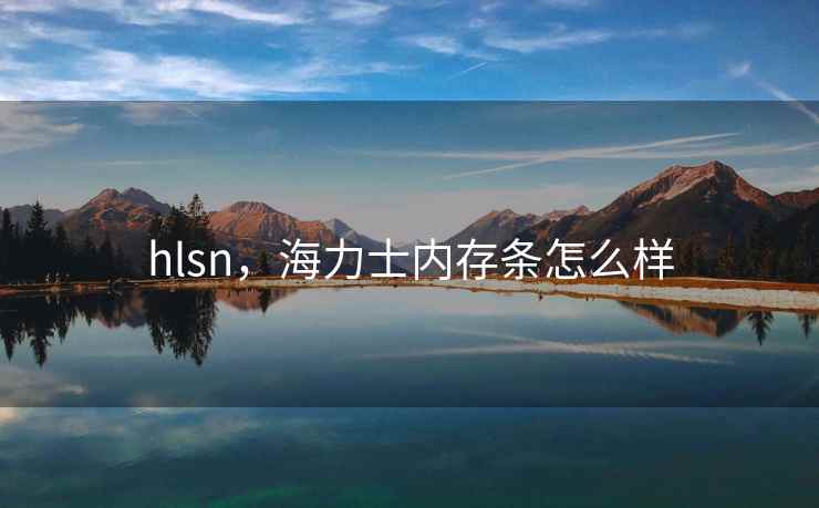 hlsn，海力士内存条怎么样