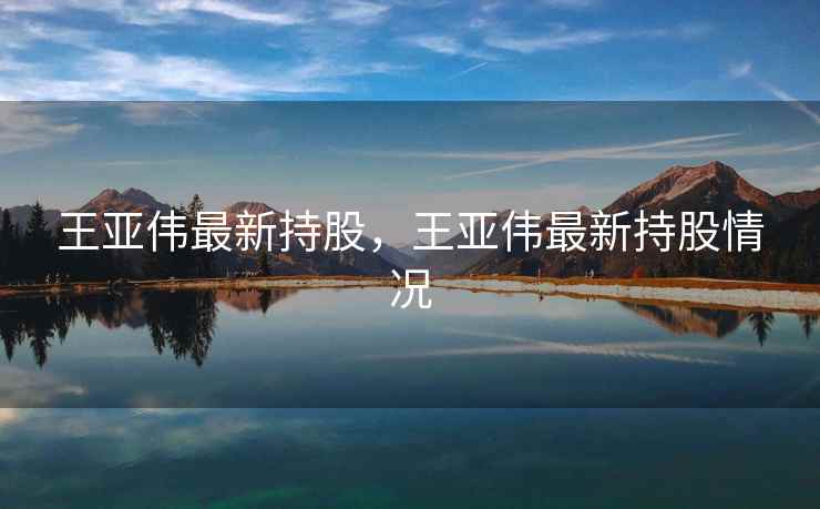 王亚伟最新持股，王亚伟最新持股情况